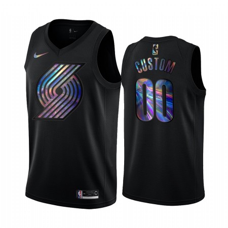 Dres Portland Trail Blazers Prilagođeni Iridescent HWC Collection Swingman